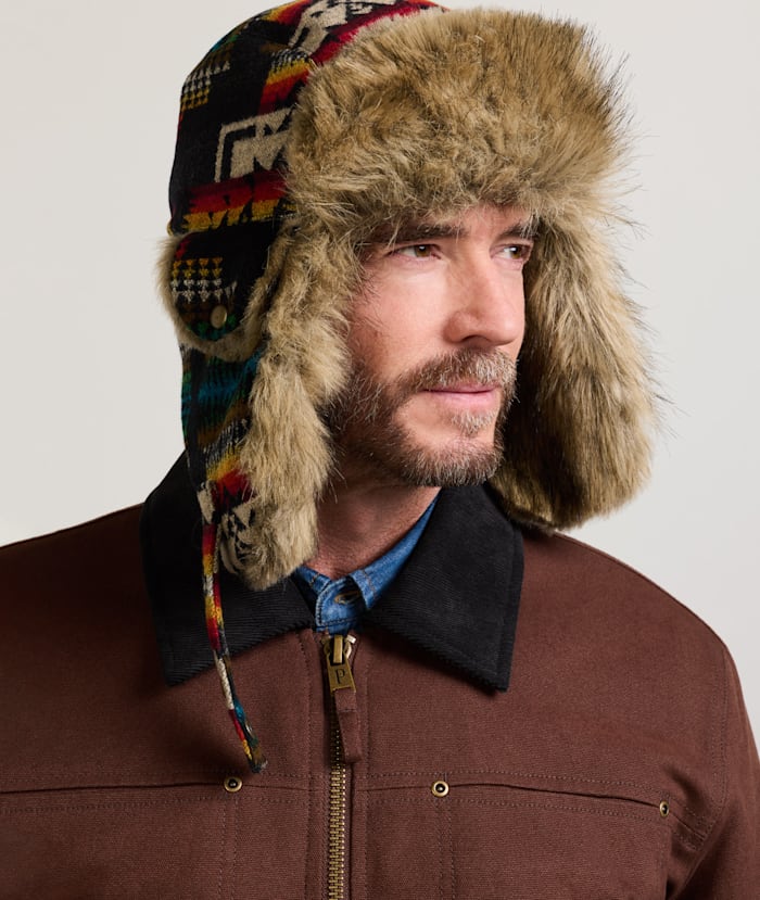 WOOL TRAPPER HAT